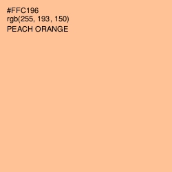 #FFC196 - Peach Orange Color Image
